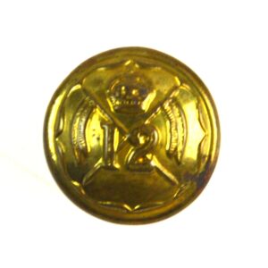 12th Royal Lancers (Prince of Wales's) Button, King's Crown (19mm)