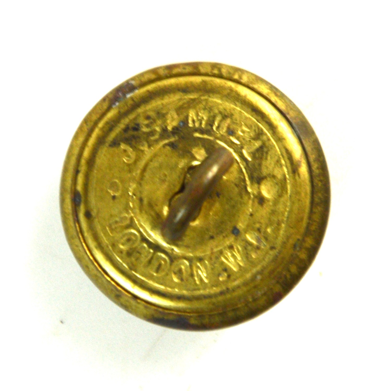 12th Royal Lancers (Prince of Wales's) Button, King's Crown (19mm) - Image 2