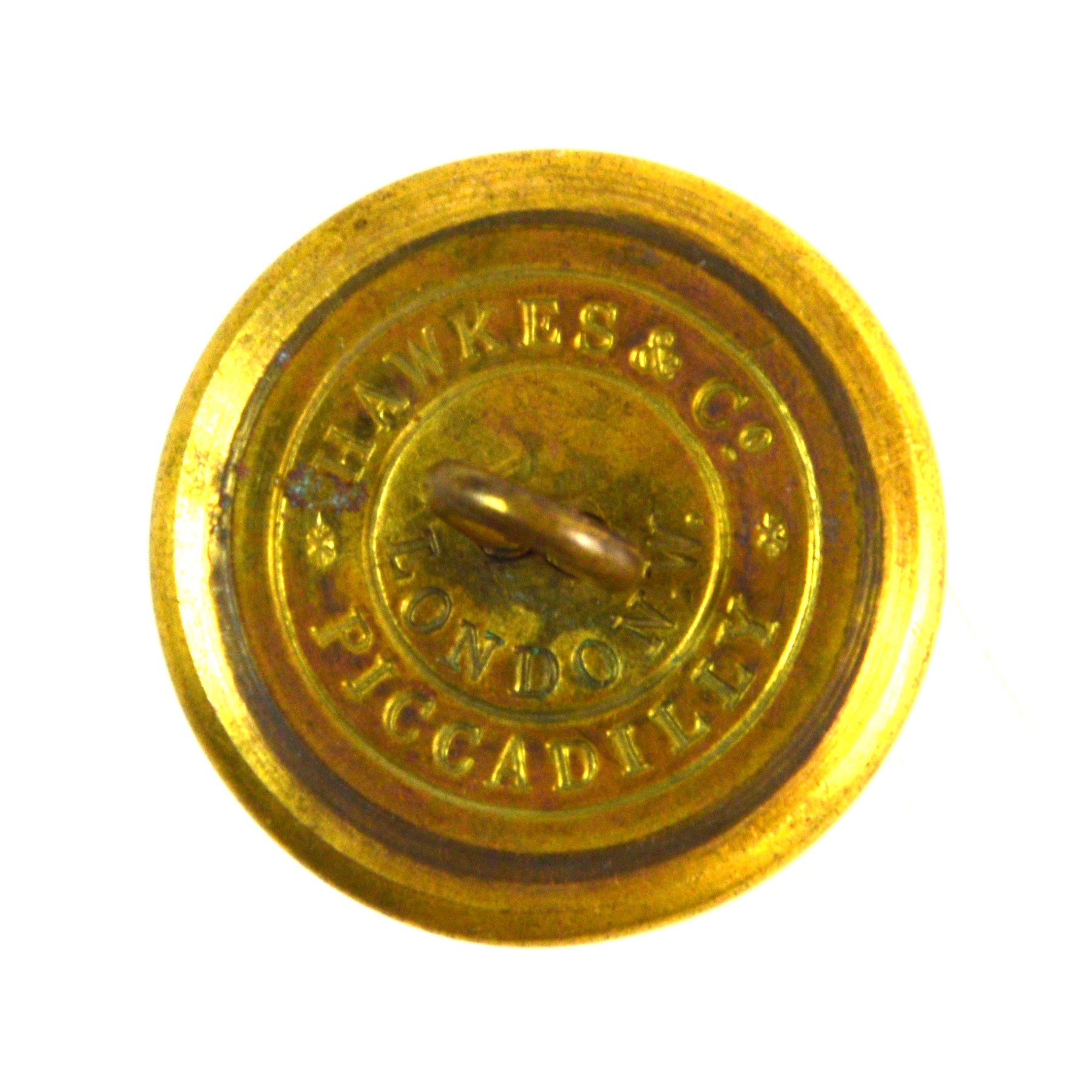 Victorian Lincolnshire Regiment (1881-1901 Pattern) Officer's Gilt Button (26mm) - Image 2