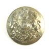 General Service Corps (GSC) Volunteers (1902-1908 Pattern) White Metal Button, King's Crown - 24mm