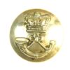 Volunteer Battalion, Rifle Brigade (c.1881-1901 Pattern) White Metal Button - 23mm