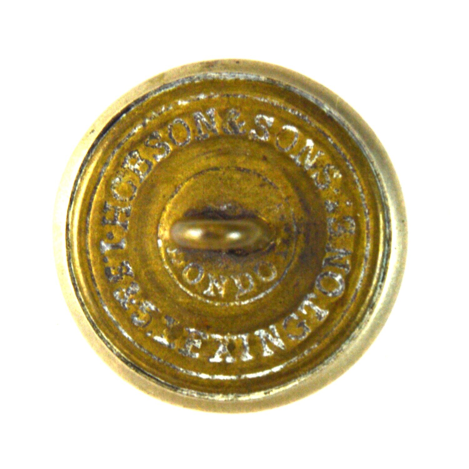 Volunteer Battalion, Rifle Brigade (c.1881-1901 Pattern) White Metal Button - 23mm - Image 2
