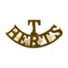 Hertfordshire Regiment Territorial Battalion (T / HERTS) Shoulder Title