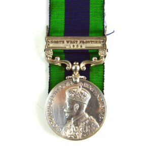 India General Service Medal (1908-1935) with “North West Frontier 1935” Clasp, Private Wade, 2nd Battalion, Duke of Wellington's Regiment (West Riding)