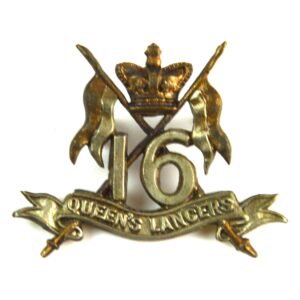 16th (The Queen's) Lancers (Pre-1902 Pattern) Cap Badge, Original