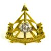 49th (West Riding) Reconnaissance Corps Bimetal Cap Badge, Restrike