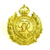 Royal Engineers (GRVI, 1937-1948 Pattern) Cap Badge, Restrike
