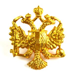 1st King’s Dragoon Guards / 1st Queen’s Dragoon Guards Brass Cap Badge, Restrike