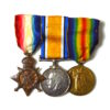 1914 Mons Star Trio, Driver Edward Hicks, Royal Field Artillery