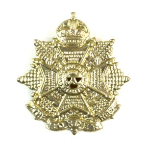 Border Regiment (1905-1953 Pattern) Cap Badge, King's Crown, Restrike