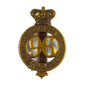 96th Regiment of Foot (1874–1881 Pattern) Glengarry Badge, Restrike
