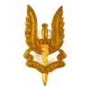 Special Air Service (SAS) Brass Beret Cap Badge