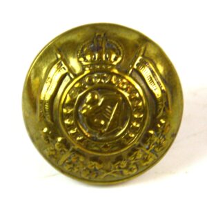 16th/5th The Queen's Royal Lancers (1922-1953 Pattern) Brass Button, King's Crown - 22mm