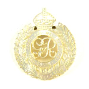 Royal Engineers (GRV Cypher, 1910-1936 Pattern) Mother-of-Pearl Lapel Badge