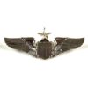 United States Army Senior Pilots Wings Chrome Badge
