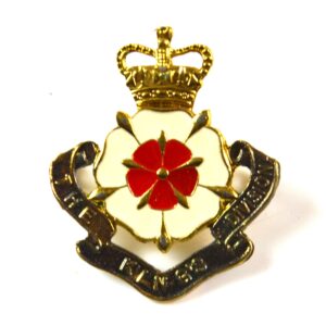 Band of the King's Division (1994-2022 Pattern) Enamel Cap Badge