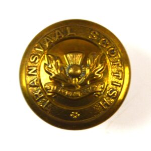 Transvaal Scottish Officer's Button - 24mm