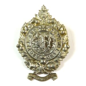 7th Volunteer Battalion, Argyll and Sutherland Highlanders (1881-1908 Pattern) Glengarry Cap Badge, Restrike