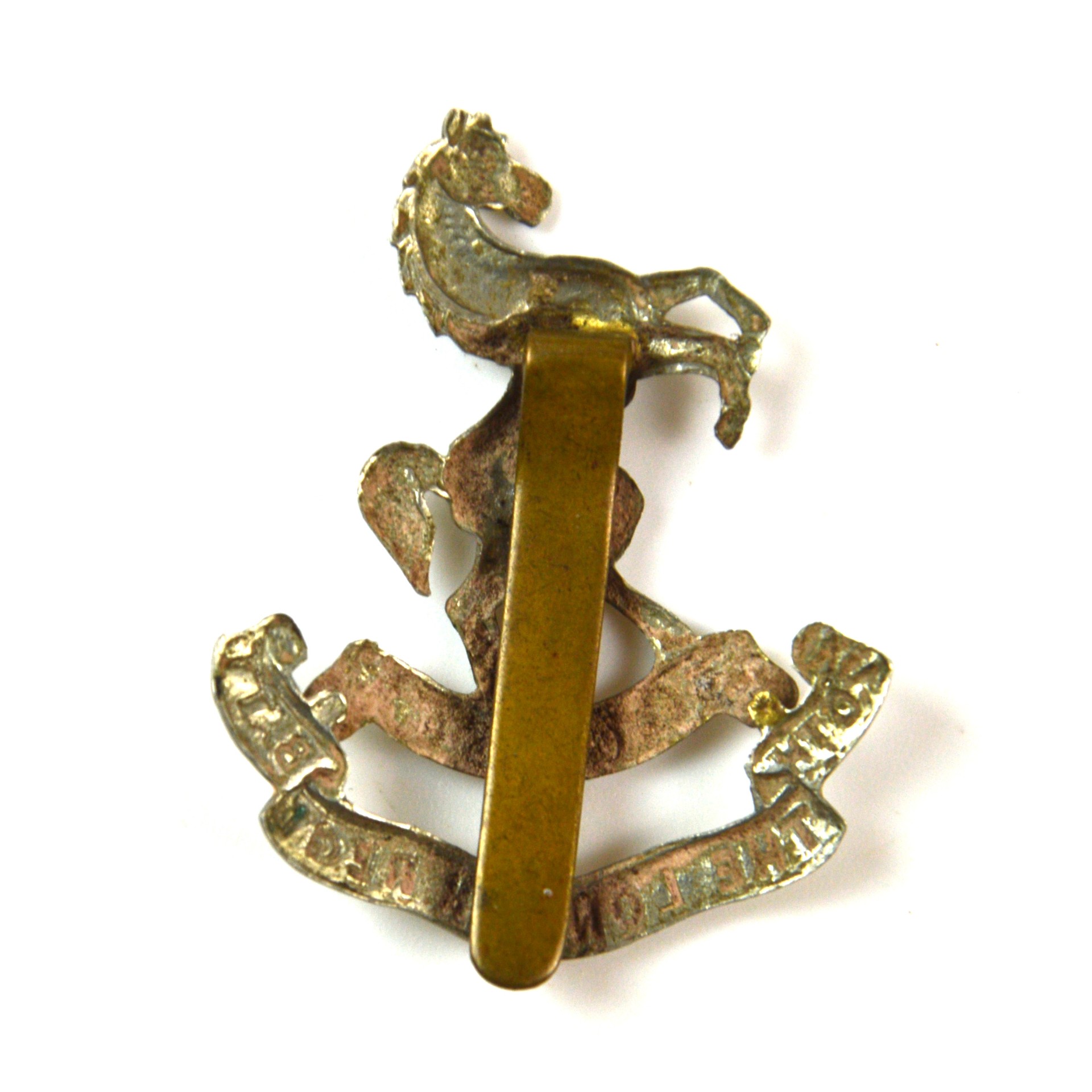 20th Battalion (Blackheath and Woolwich), The London Regiment Cap Badge, Original - Image 2