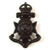 21st (First Surrey Rifles) Battalion, County of London Regiment Blackened Cap Badge, Original
