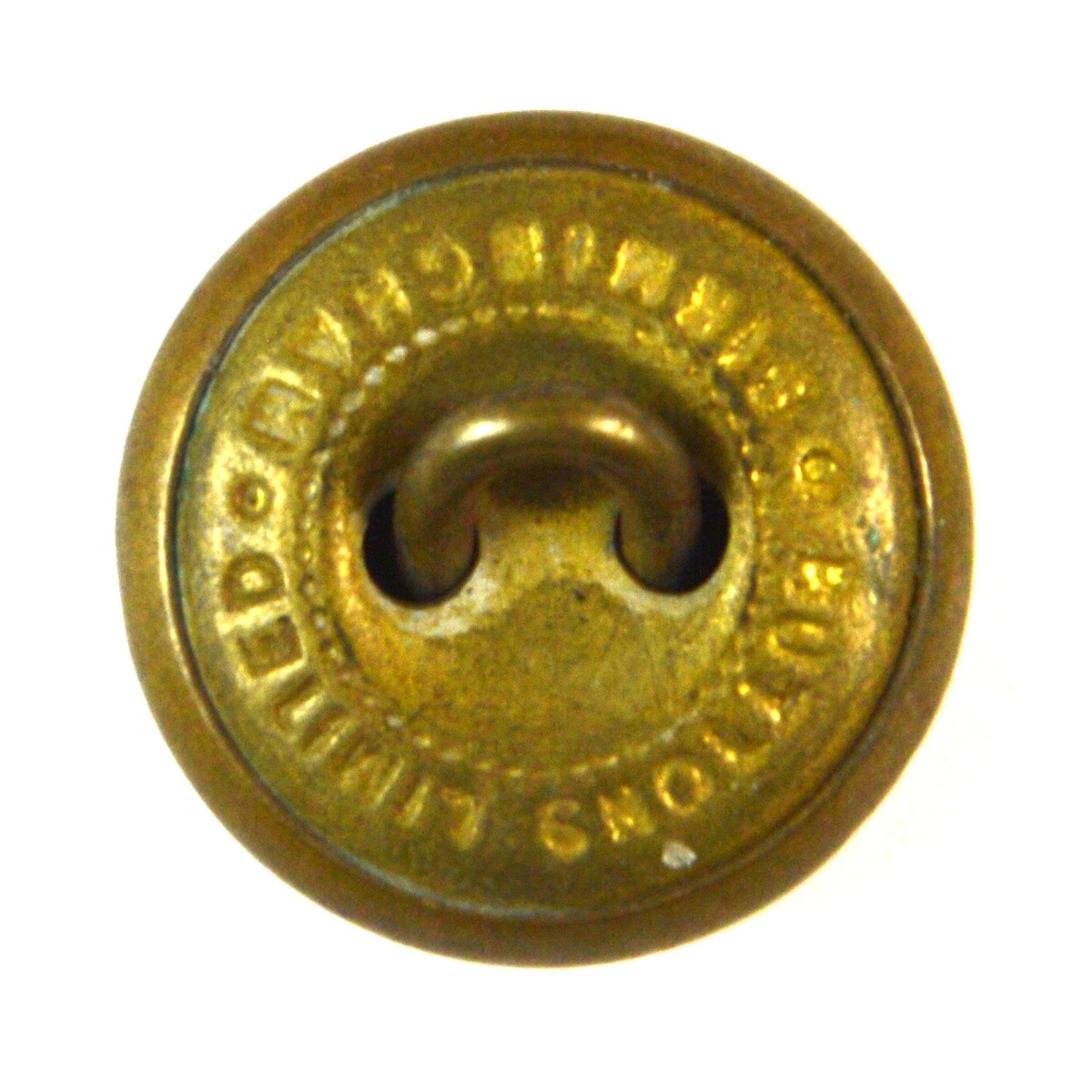 New Zealand Forces Brass Button - 17mm - Image 2