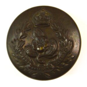 Worcestershire Imperial Yeomanry (The Queen's Own Worcestershire Hussars) (1901-1908 Pattern) Brass Button - 25mm