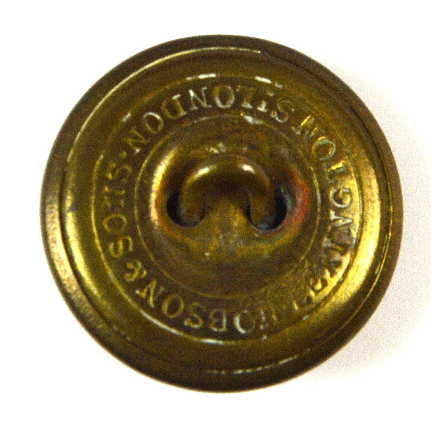 Worcestershire Imperial Yeomanry (The Queen's Own Worcestershire Hussars) (1901-1908 Pattern) Brass Button - 25mm - Image 2