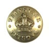 South African Transvaal Prison Service Button, King's Crown - 17mm