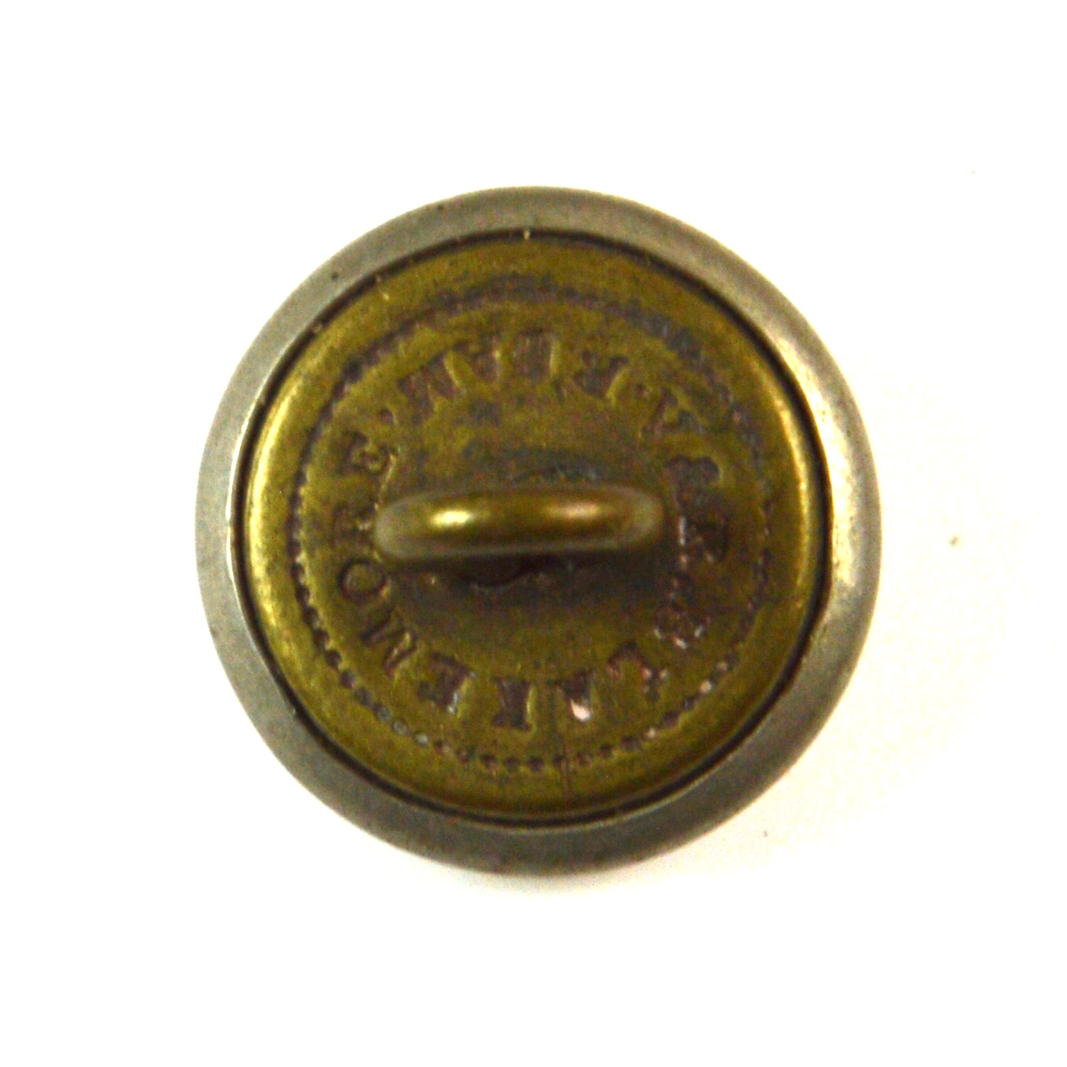 South African Transvaal Prison Service Button, King's Crown - 17mm - Image 2