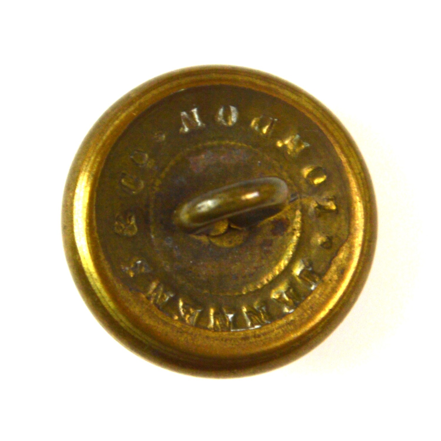 Machine Gun Corps Brass Button - 19mm - Image 2