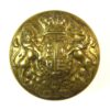 Victorian General Service Volunteers (Pre-1901 Pattern) White Metal Button - 24mm