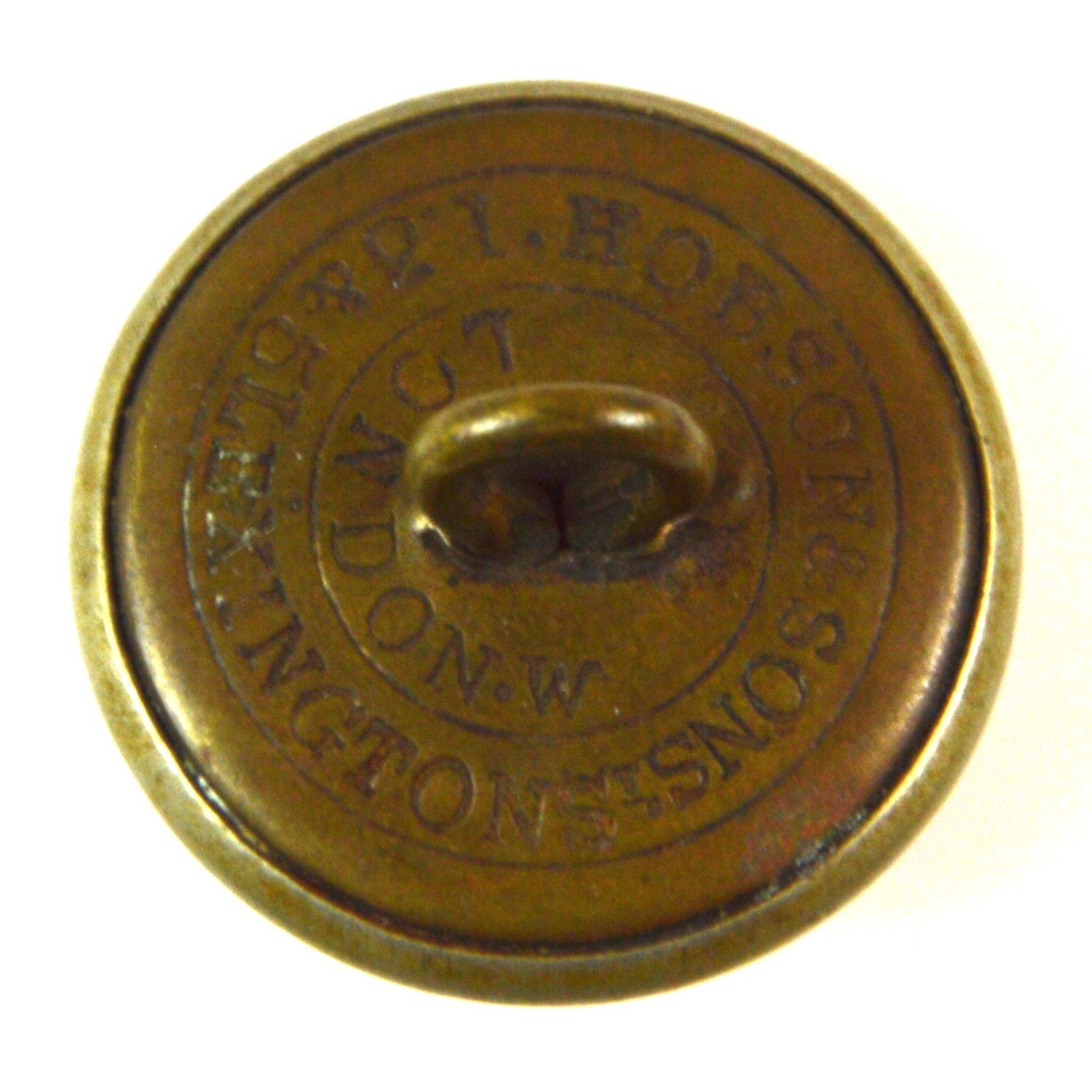 Victorian General Service Volunteers (Pre-1901 Pattern) White Metal Button - 24mm - Image 2