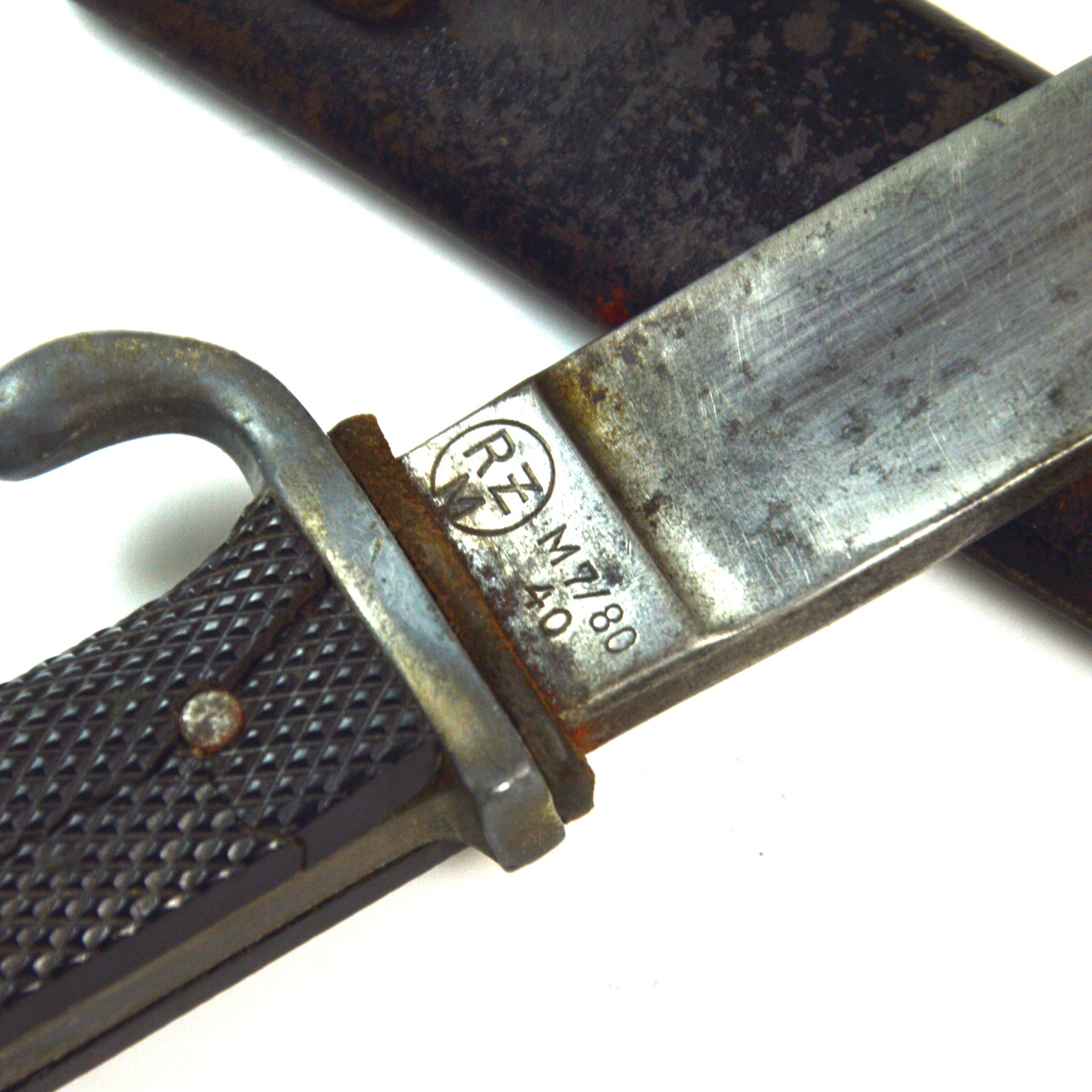 German Hitler Youth Dagger with Scabbard by Gustav C. Spitzer, Solingen, Dated 1940 - Image 11