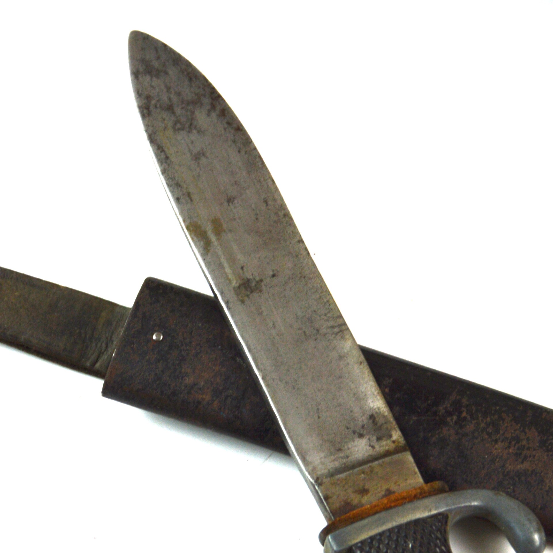 German Hitler Youth Dagger with Scabbard by Gustav C. Spitzer, Solingen, Dated 1940 - Image 9