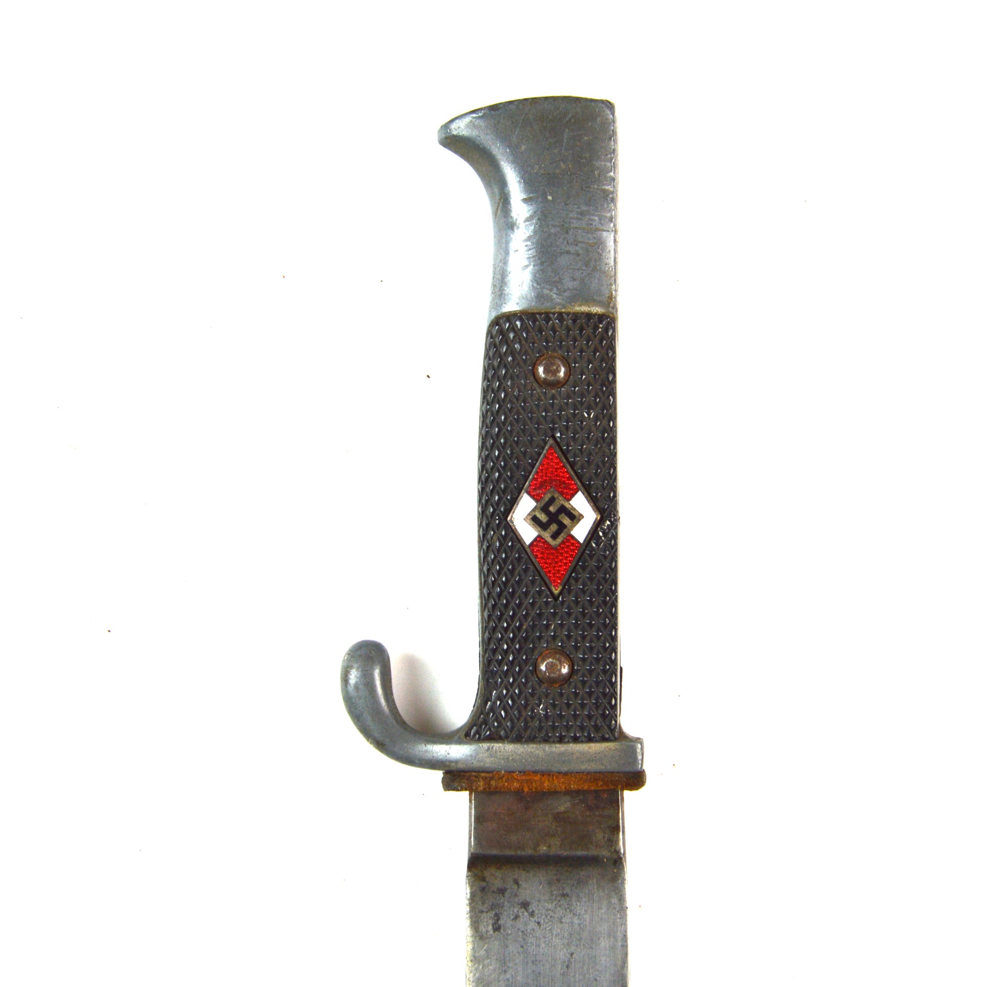 German Hitler Youth Dagger with Scabbard by Gustav C. Spitzer, Solingen, Dated 1940 - Image 8