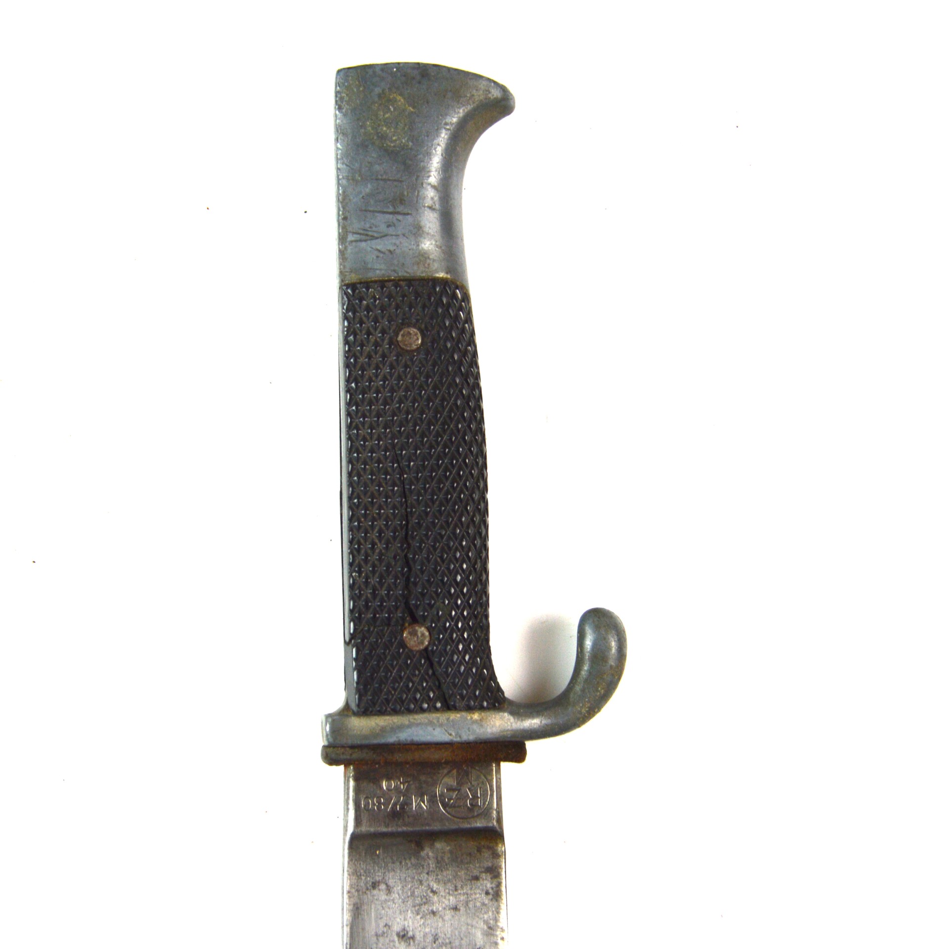 German Hitler Youth Dagger with Scabbard by Gustav C. Spitzer, Solingen, Dated 1940 - Image 7