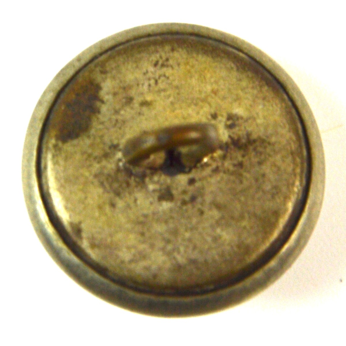 General Service Volunteers (1902-1908 Pattern) White Metal Button - 19mm - Image 2