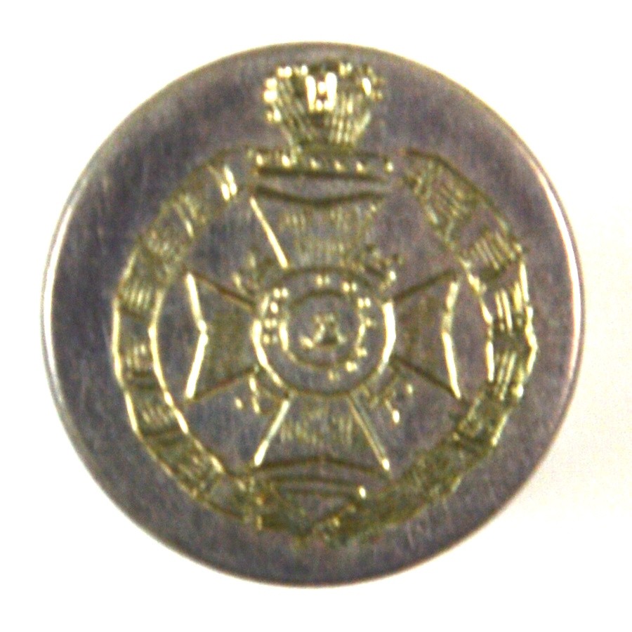 Rifle Brigade (The Prince Consort's Own) (1953-1966 Pattern) Silver Plate Blazer Button - 15mm