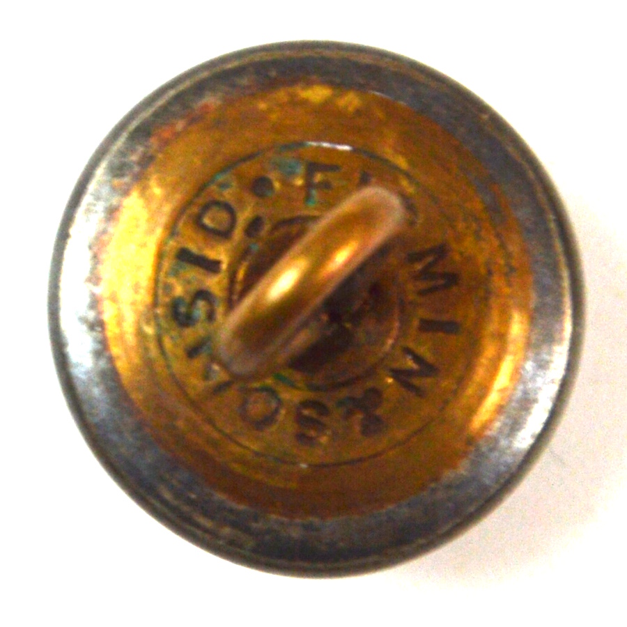 Castlemartin Yeomanry Cavalry (1830-1893 Pattern) Officers Silver Plate Button - 15mm - Image 2