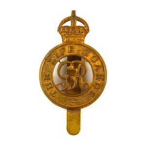 Life Guards (GRV Cypher, 1928-1936 Pattern) Cap Badge, Restrike (Copy)