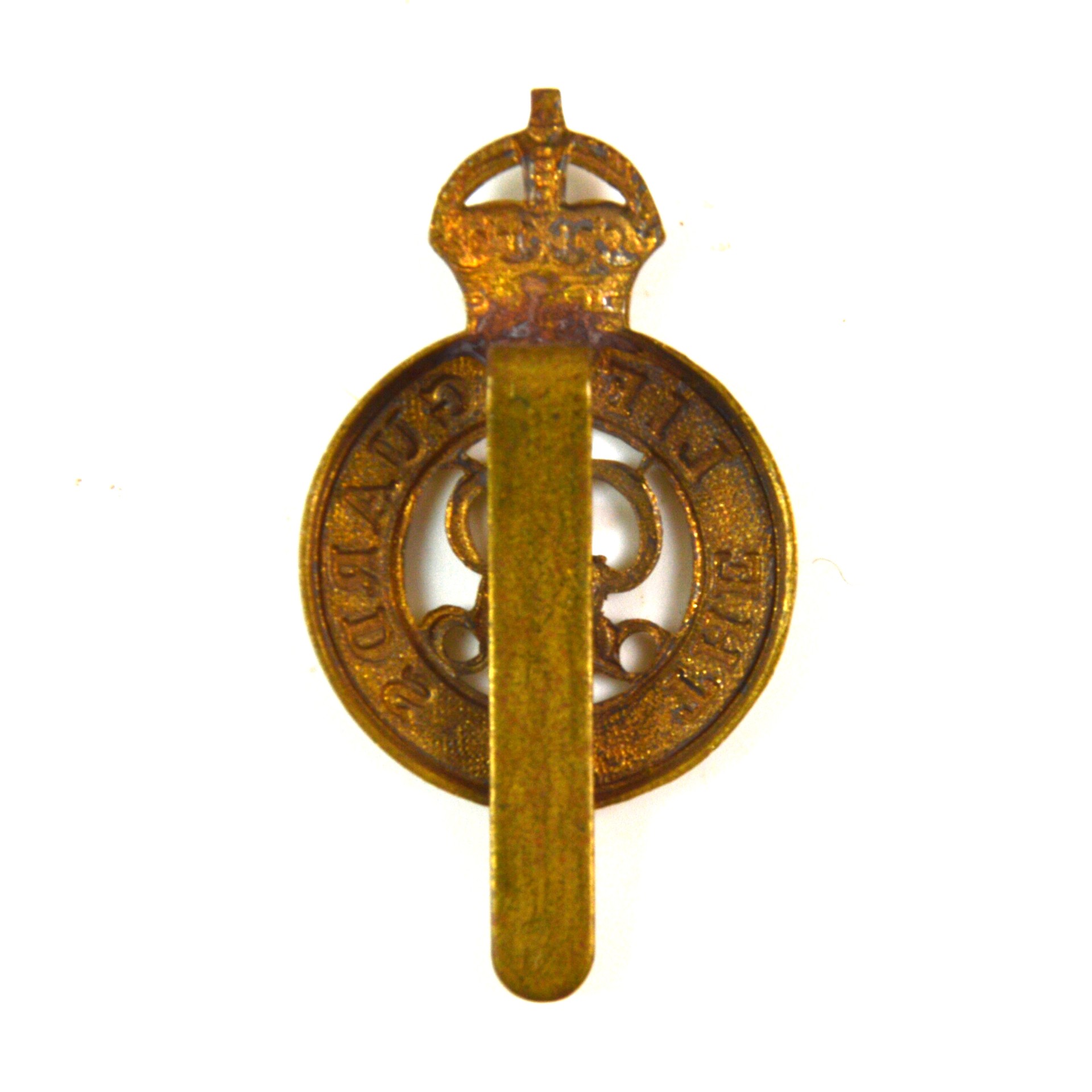 Life Guards (GRV Cypher, 1928-1936 Pattern) Cap Badge, Restrike (Copy) - Image 2
