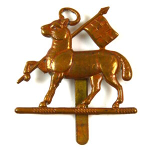 Queen's Royal Regiment (West Surrey) (1924-1959 Pattern) Cap Badge, Original