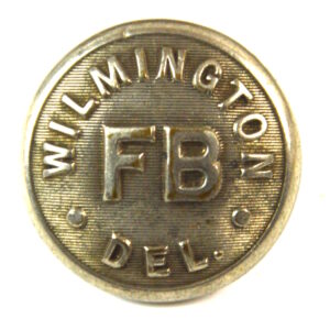 Wilmington, Delaware Fire Brigade Button - 25mm