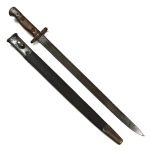 British 1907 Pattern Bayonet by Wilkinson, Dated July 1917, North Staffordshire Regiment (Prince of Wales's) Unit Marked