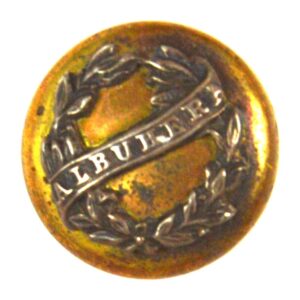 57th (West Middlesex) Regiment of Foot Officer's Mounted Button - 14mm