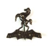 Queen's Own Royal West Kent Regiment Silver Plate Lapel Badge