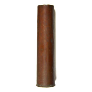French 75mm M1897 Field Artillery Shell Case, Dated May 1914