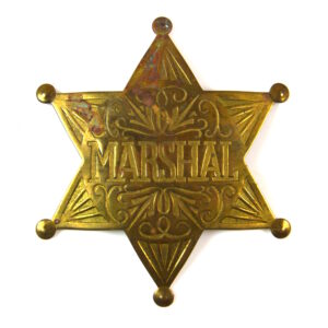 Reproduction American Old West Marshal's Breast Badge