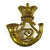 32nd (Cornwall) Regiment of Foot Glengarry Cap Badge - Restrike