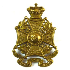34th (Cumberland) Regiment of Foot Glengarry Cap Badge (1874-1881 Pattern) - Restrike